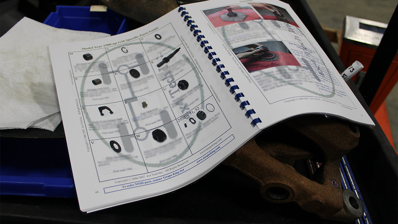 Where can I buy a shop manual for an NP205?