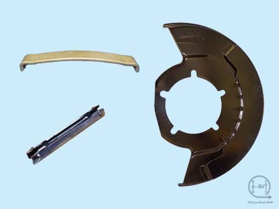Brakes 1992-1997 Ford F350 Dana 60
