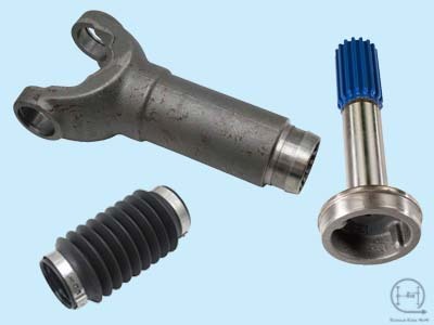 Slip Joint Parts 1999-2016 Ford SD Front CV DS