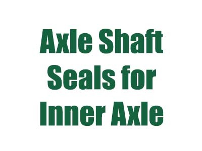 Axle Shaft Seals for Inner Axle 71-77 Bronco D44