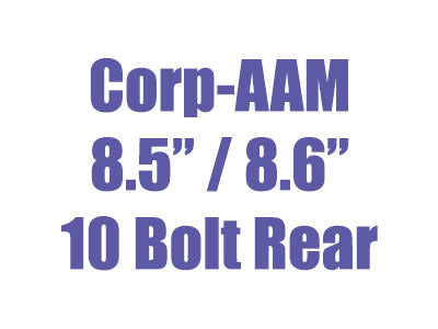 1988-2007 GM Corp-AAM 8.5/8.6" 10B Rear Axles