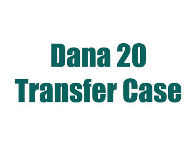 1966-1971 IHC Scout Dana 20 Transfer Case