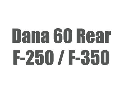 1977.5-1979 F250 & F350 Dana 60 Rear Axle