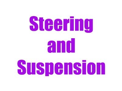 Steering and Suspension 2019-Up Ram AAM 9.25