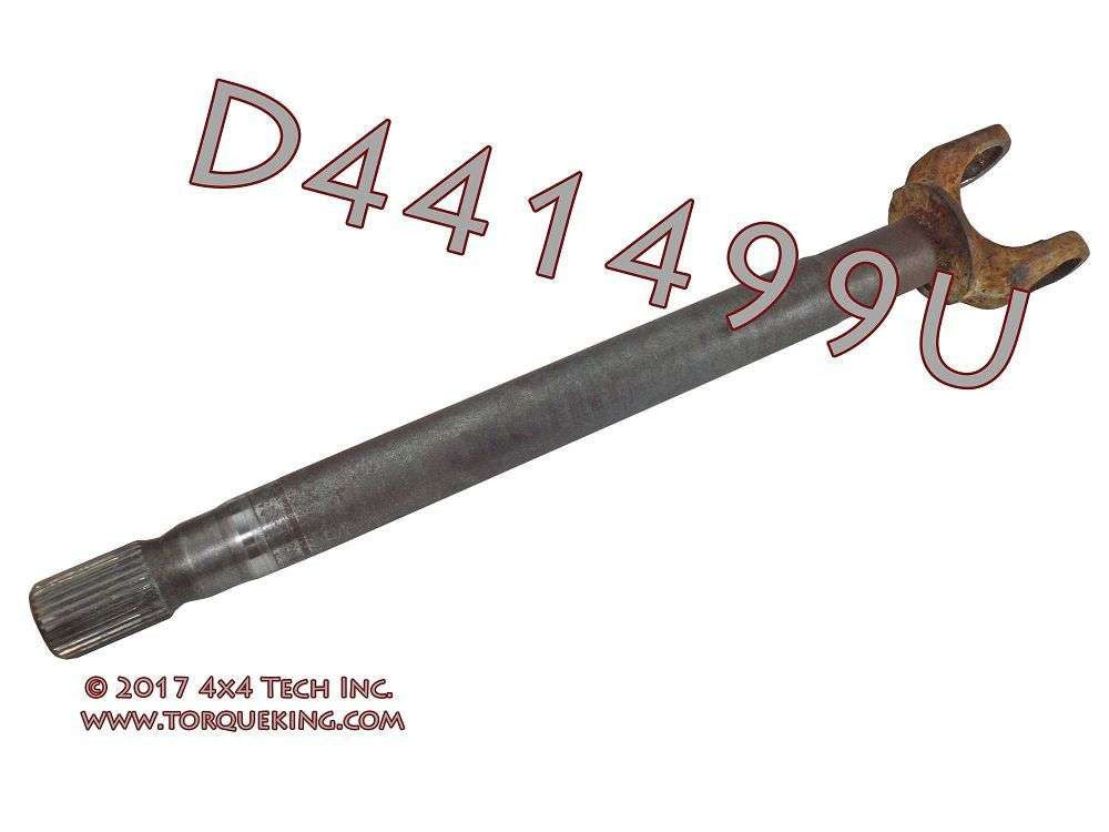 D441499U Used Right Inner Axle Shaft for 1972.5-1974 Dodge W100 Torque King 4x4