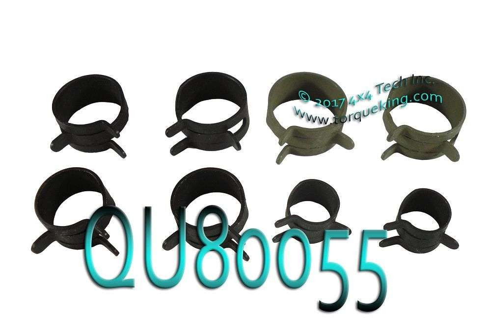 QU80055 Hose Clamp Assortment Torque King 4x4