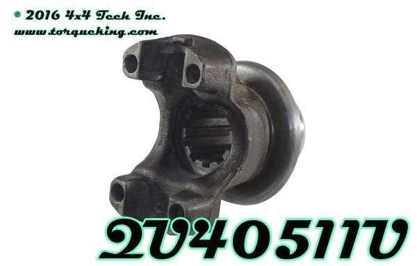 QU40511U Used 1-1/4" 10 Spline 1310 Series CV Output Yoke with Slinger Torque King 4x4