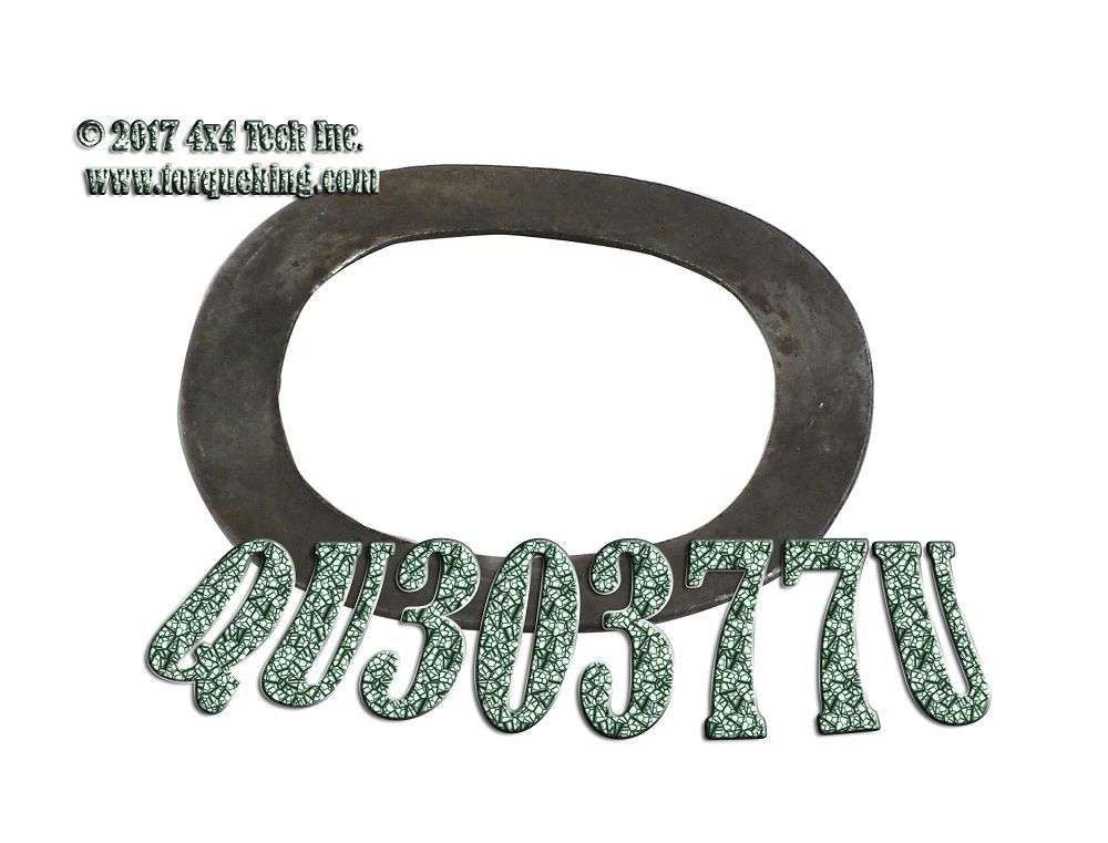 QU30377U Used NP205 Shifter Wave Washer for 1980-1991 GM with Slip Yoke Torque King 4x4