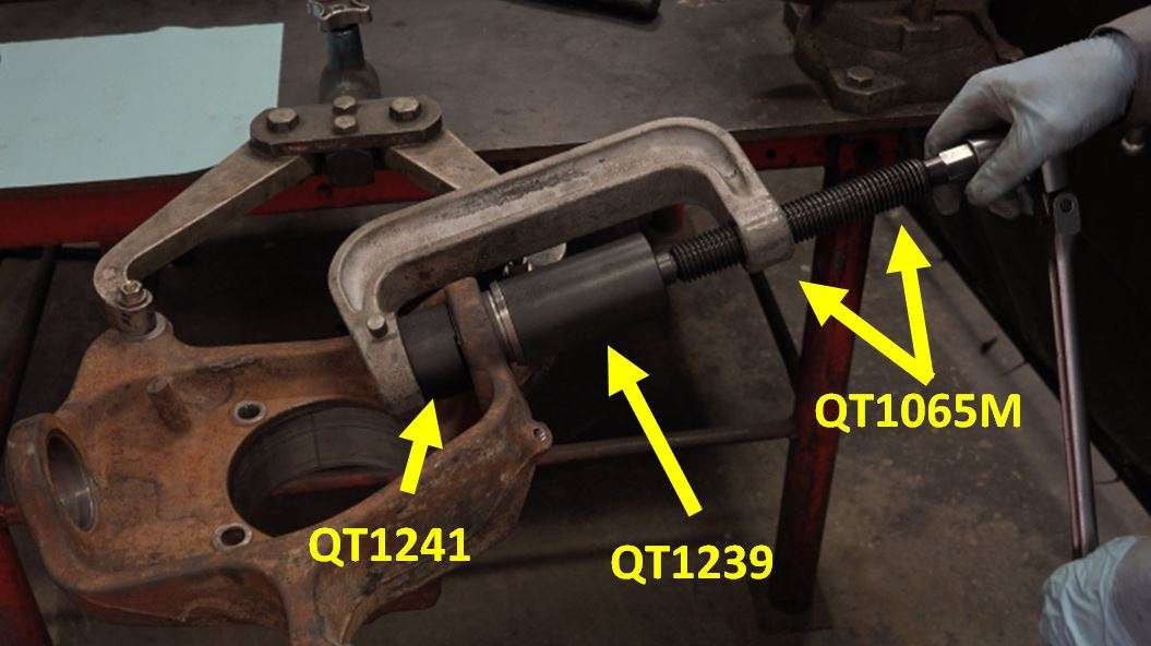 QT1065M Long Throat C-Frame Press for Ball Joint and U-Joint Service Torque King 4x4