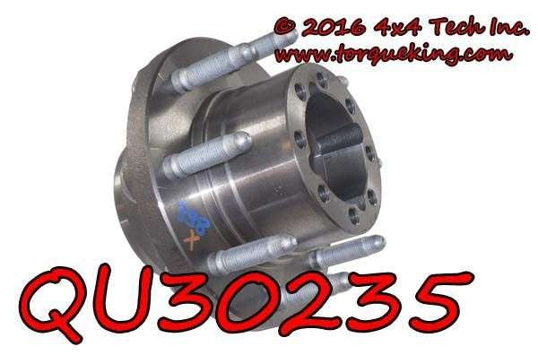 QU30235 New OE SRW Rear Wheel Hub with Studs for 2001-2010 GM Torque King 4x4