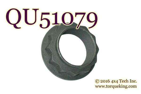 QU51079 Pinion Nut for Magna 275FBI Front Axles in Ram 4500, Ram 5500 Torque King 4x4
