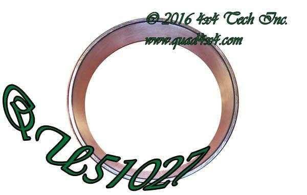 QU51027 Diff Bearing Cup for most 2007-up Ford 9.75" Rear Axles Torque King 4x4