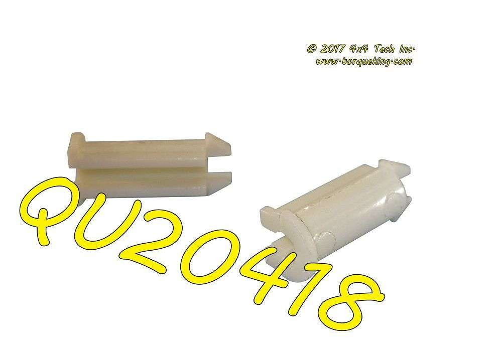 QU20418 Pair of Shift Fork Insert Pads for Borg Warner Transfer Cases Torque King 4x4
