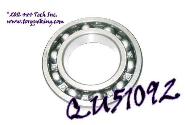 QU51092 55MM ID Ball Bearing without Snap Ring Groove Torque King 4x4