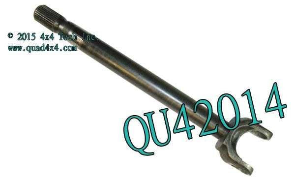 QU42014 New Dana Right Inner Axle Shaft for 1974-1979 Dodge 4x4 Trucks Torque King 4x4