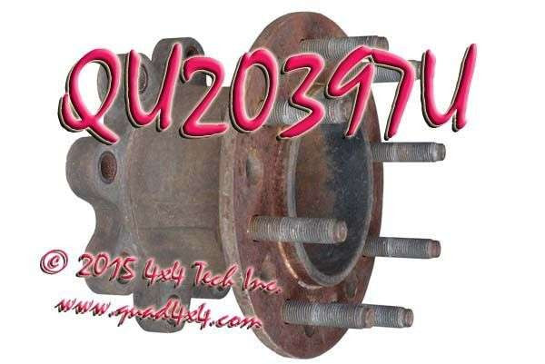 QU20397U Used Dually Spacer with Coarse Thread Wheel Studs Torque King 4x4