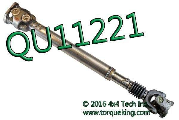 QU11221 Front CV Driveshaft for 2010-2012 Ram 2500, Ram 3500 HD Auto Torque King 4x4