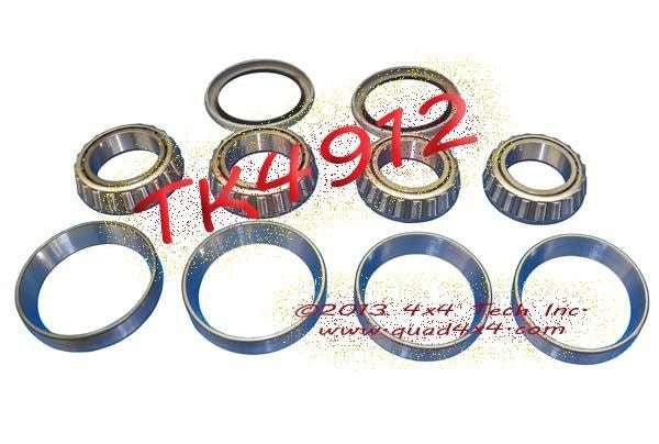 TK4912F Front Wheel Bearing and Seal Kit for 1959-1969.5 Ford Torque King 4x4