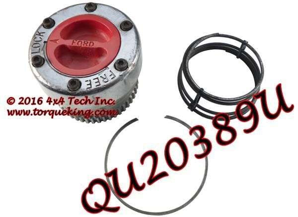 QU20389U One Functional Used Dana Factory Lockout Hub and Red Dial Torque King 4x4