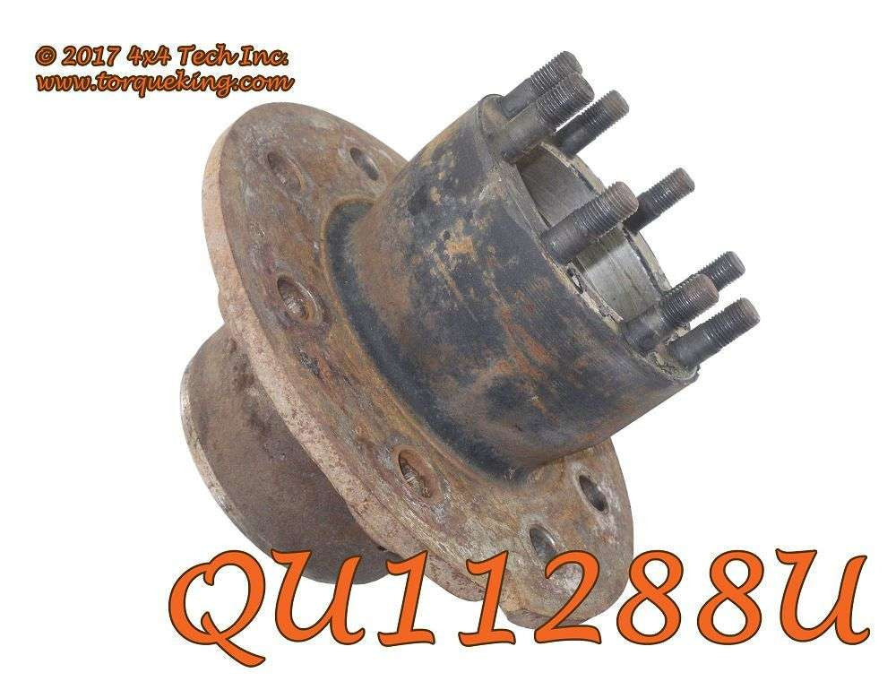 QU11288U Used Rear Wheel Hub for 1972-1993 Dodge Dana 60HD, 70 SRW Torque King 4x4