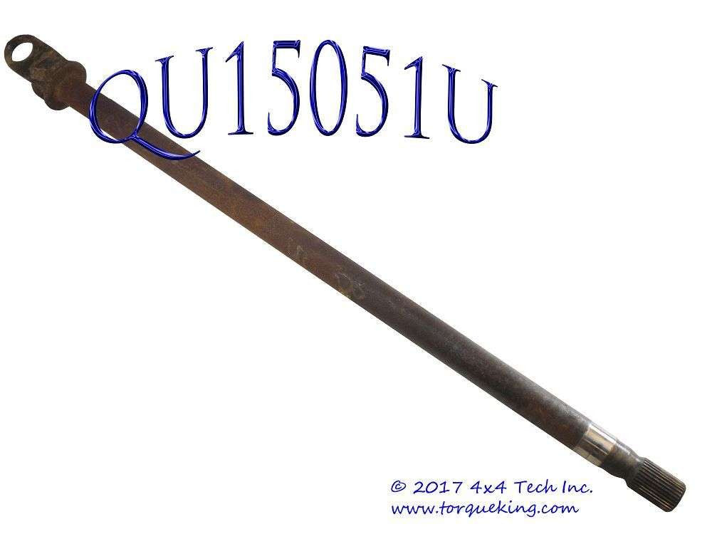 QU15051U Used 30 Spline Left Inner Axle Shaft for Scout Torque King 4x4