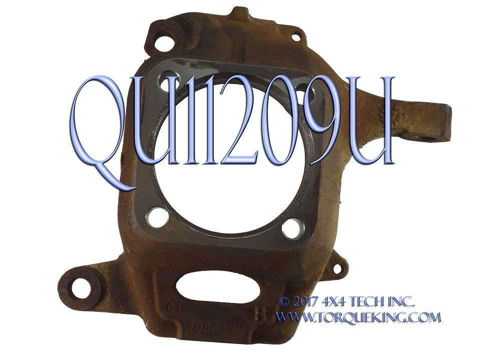 QU11209U Used Right Front Steering Knuckle for 2000-2002 Ram Dana 60 Torque King 4x4