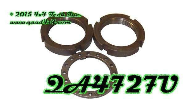 QA4727U Good Used 4 Slot Front Spindle Nut Kit Torque King 4x4