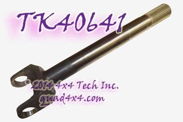 TK40641 Left Inner Axle Shaft for 1999-2004 Ford F450, F550 Torque King 4x4
