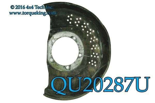 QU20287U Used Right Front Disc Brake Shield 1995-1997 Ford F250 4x4 Torque King 4x4