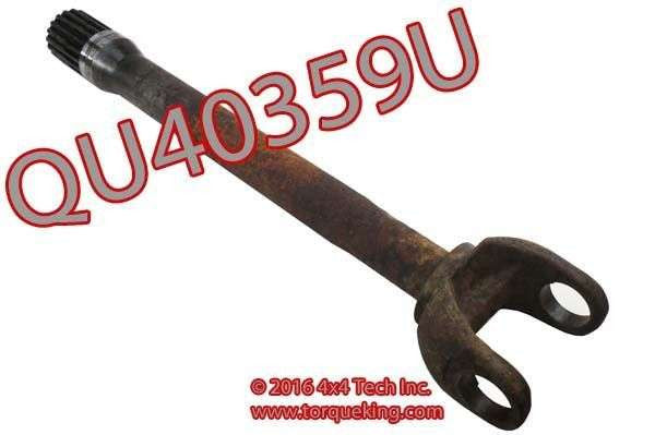 QU40359U Used Right Inner Axle Shaft for 2000-2002.5 Ram 2500, Ram 3500 Torque King 4x4