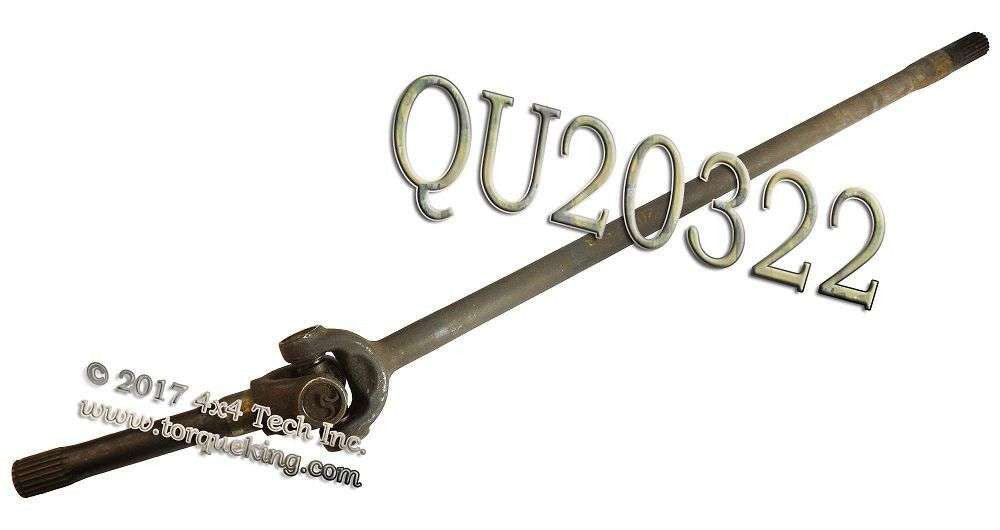QU20322 RIGHT AXLE SHAFT ASSY Torque King 4x4