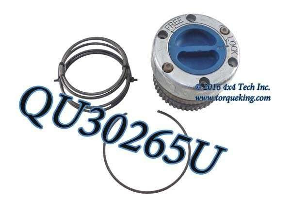 QU30265U Used Splined Spicer Hub Lock with Blue Dial Torque King 4x4
