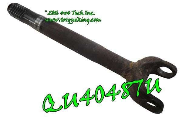 QU40487U Used 35 Spline Left Inner Axle Shaft for 1988.5-1997 F-350 Dana 60 Torque King 4x4
