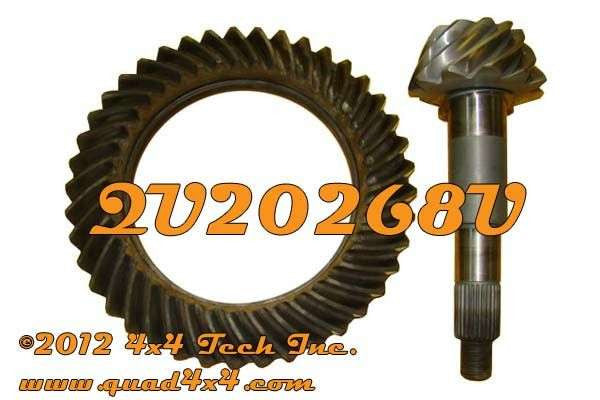 QU20268U Used 3.73 Ratio Ring & Pinion Set for 99-16 Ford Dana 60 Front Torque King 4x4