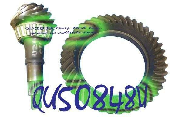 QU50848U Used 3.73 Ratio 9.25" AAM Ring & Pinion Gear Set Torque King 4x4