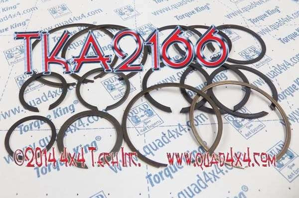TKA2166 NV271/NV273 Transfer Case Snap Ring Kit for Ford and Ram Torque King 4x4