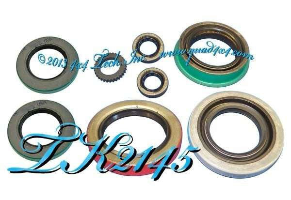 TKA2145 Premium Seal Set for 1969-1984 GM NP205 with 10 Spline Input Torque King 4x4