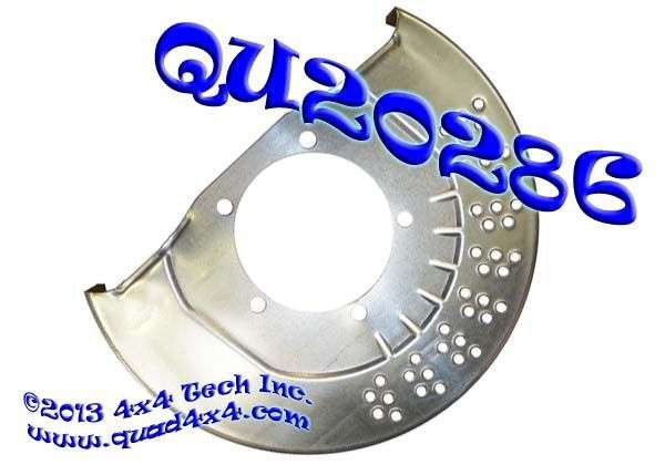 QU20286 1995-1997 Left Front Brake Splash Shield Torque King 4x4