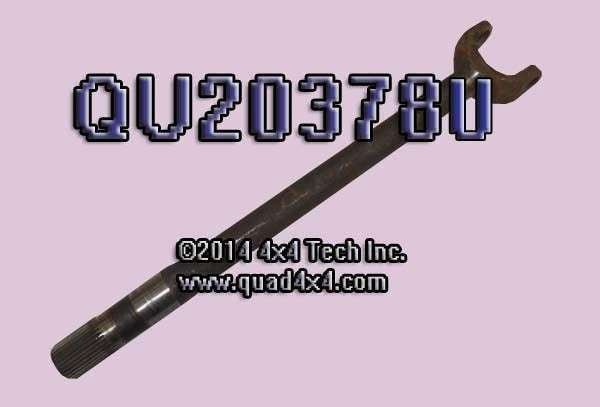 QU20378U Used Left Inner Axle Shaft for 1967-1975 Ford F-250 Dana 44F Torque King 4x4