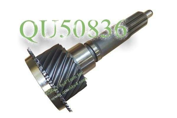 QU50836 1-3/8" Input Shaft (Main Drive Gear) for Ford ZF6-650 6 Speed Torque King 4x4