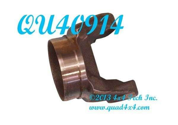 QU40914 1350 Series Tube Yoke for 2-3/4" x 0.065" Tubing Torque King 4x4