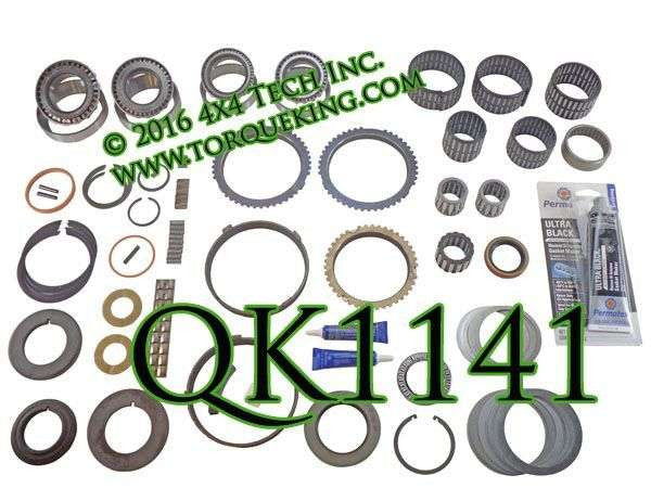 QK1141 Standard Rebuild Kit for 1992-1995 GM 4x2 NV4500 Torque King 4x4