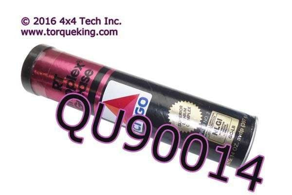QU90014 Citgo Lithoplex RT 14 oz tube EP wheel bearing & chassis grease Torque King 4x4