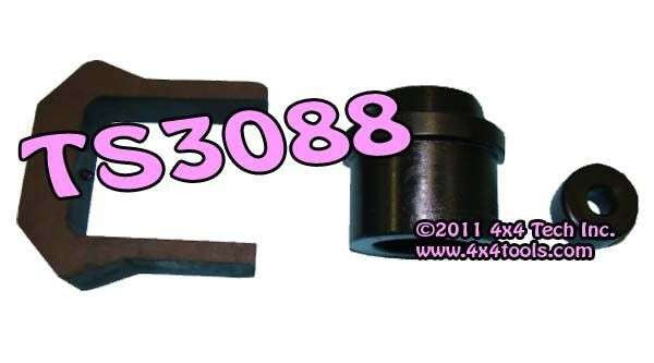 TS3088 3 Piece Driveshaft Adapter Set for 1480 and 1485 Series U-Joints Torque King 4x4