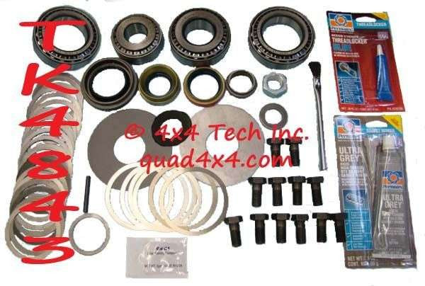 TK4843 1994-1999 Dodge Ram Dana 60F Master Diff Bearing and Seal Kit Torque King 4x4