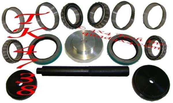 TK4738 Master Dana 50IFS, Dana 60 Front Wheel Bearing, Seal & Tool Kit Torque King 4x4