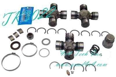 TK3022 1975-1992 CV Driveshaft Master Rebuild Kits with 7260 U-Joints Torque King 4x4