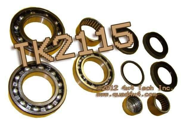 TK2115 NV271D/NV273D Fixed Yoke type Basic Bearing and Seal Kit Torque King 4x4