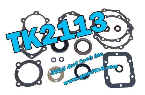 TK2113 Premium Gasket and Seal Kit for 1973-1984 32 Spline GM NP205 Torque King 4x4