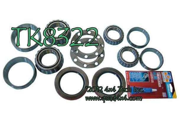 TK8322 DRW Rear Wheel Bearing and Seal Kit for 1972-1993 Dodge Torque King 4x4